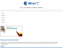 Tablet Screenshot of eurowebtools.com